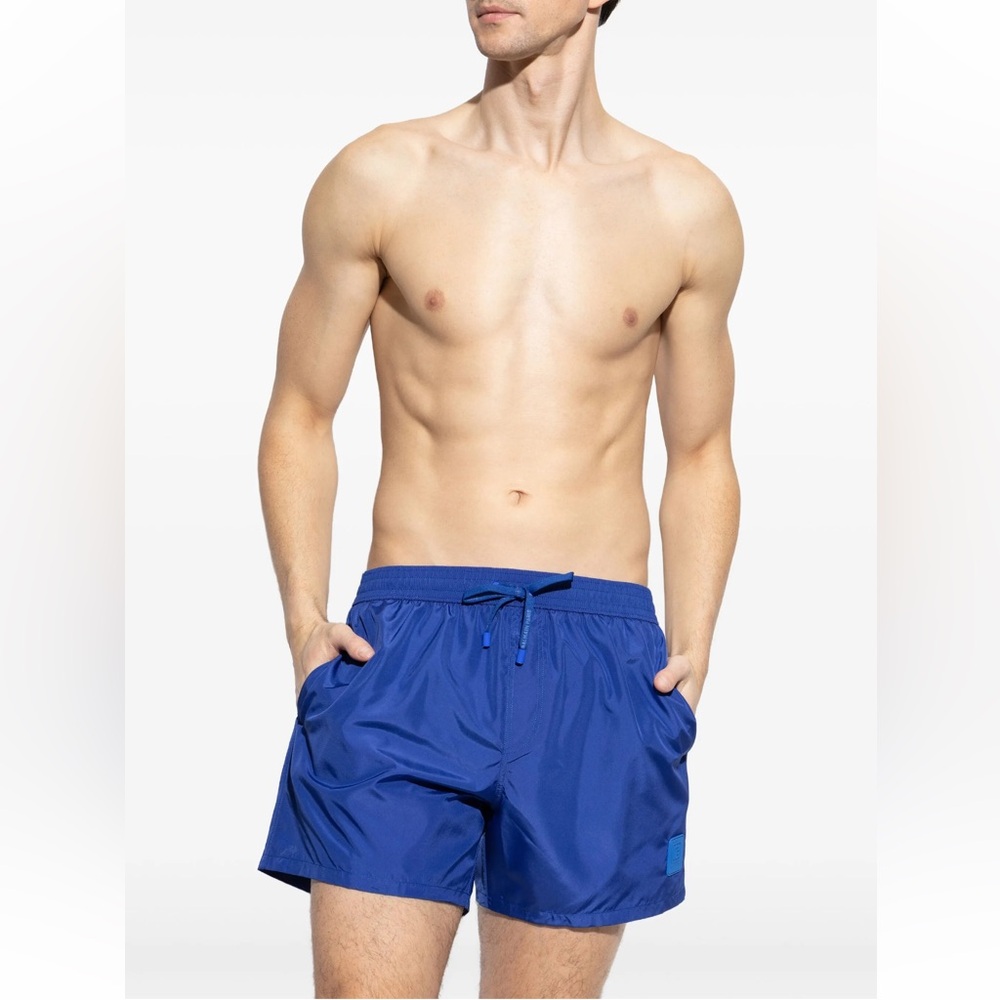 BALMAIN**Blue Swim Shorts**New Collection***Med. $489 NWT
